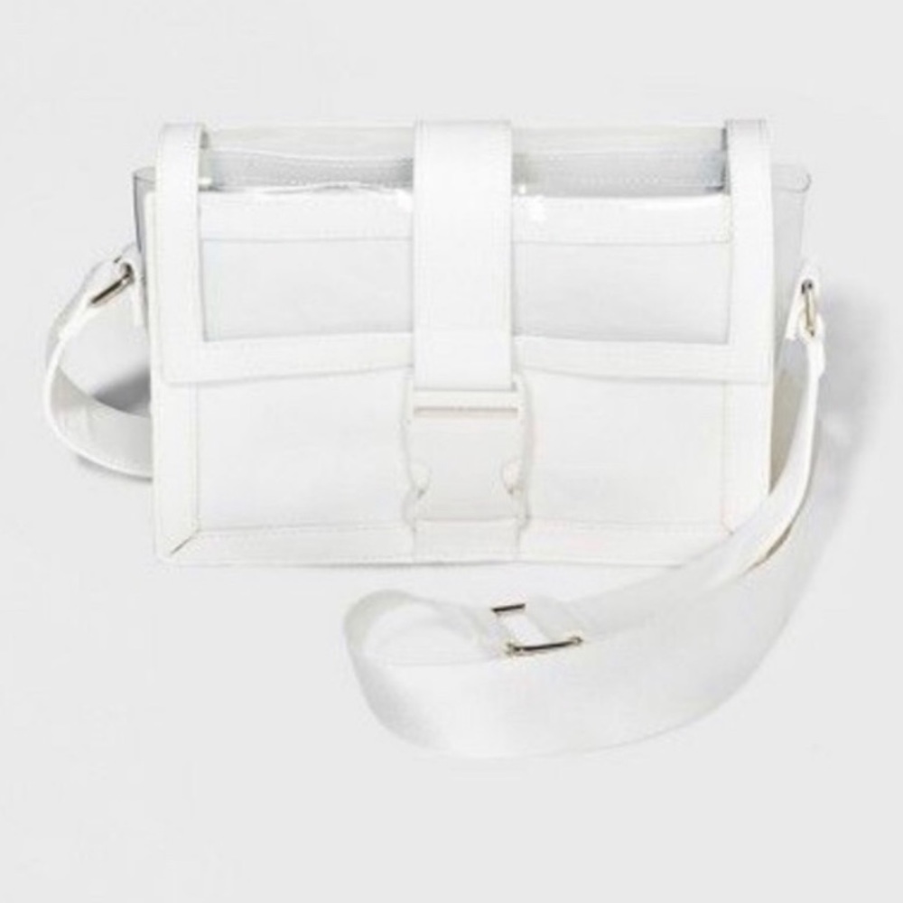 Clear crossbody bag